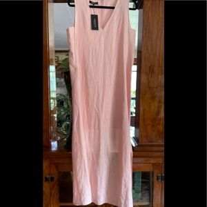 Lafayette 148 New York pink linen dress NWT